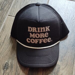Dutch Bros Black & White Logo Trucker Hat